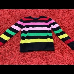 FUN RAINBOW STRIPED SWEATER FROM CHILDREN’S PLACE!